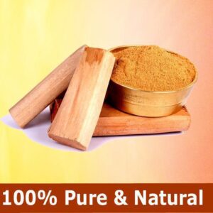 Dirghaanshi Original Natural Sandal Wood Stick, Chandan  Lakdi for Puja, Tilak, Havan and Beauty products (Pack of 2 Pec)