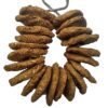 Dirghaanshi Cow Dung Cakes/Cow Dung Badkulla Mala for Holi/Gobar Badkulle/Holi Pooja Article Desi Cow Dung Cakes for Hawan, Pujan and Religious Purpose (Set of 21 PEC)