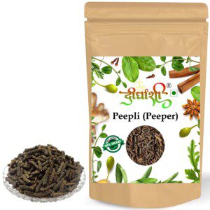 Dirghaanshi Peepli, Peeper, Pipal, Short Pepper, Dried Catkins, Baidehi, Pipplijad, Pimpli, Pipar Seed (Pack of 100 gm)