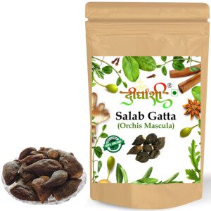 Dirghaanshi Salab Gatta, Salam Gatta, Saalab Gatta, Saalam Gatta, Orchis Mascula, Salep Orchid Root Seed (Pack Of 100gm)