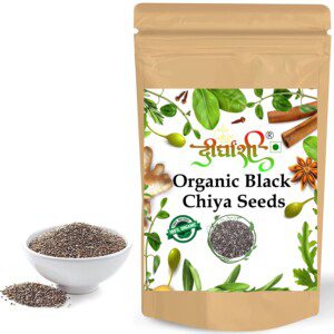 Dirghaanshi Chia Seed,Salvia Hispanica,Mexican Chia,Salba Chia,Chia Beej,Chiya Seed (Pack of 100 gm)