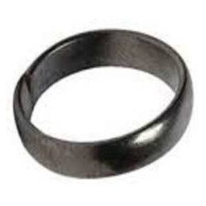 Dirghaanshi Real Black Horse Shoe Iron Ring for Men & Women(Kale Ghode Ki Naal ) Bronze Ring (Pack of 6 Pec)