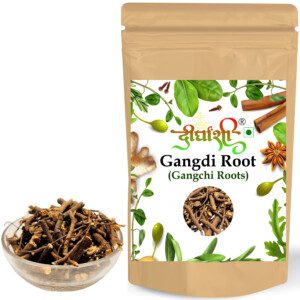 Dirghaanshi Dry Gangadi, Gangdi, Gangari, Gengchi Roots, Grewia Tenax, Gangeran, Cissus Quandrangularis, Phalsa Cherry, Gangri, Kaladi, Ganger, Gangeti, Nangeti (Pack of 500gm)